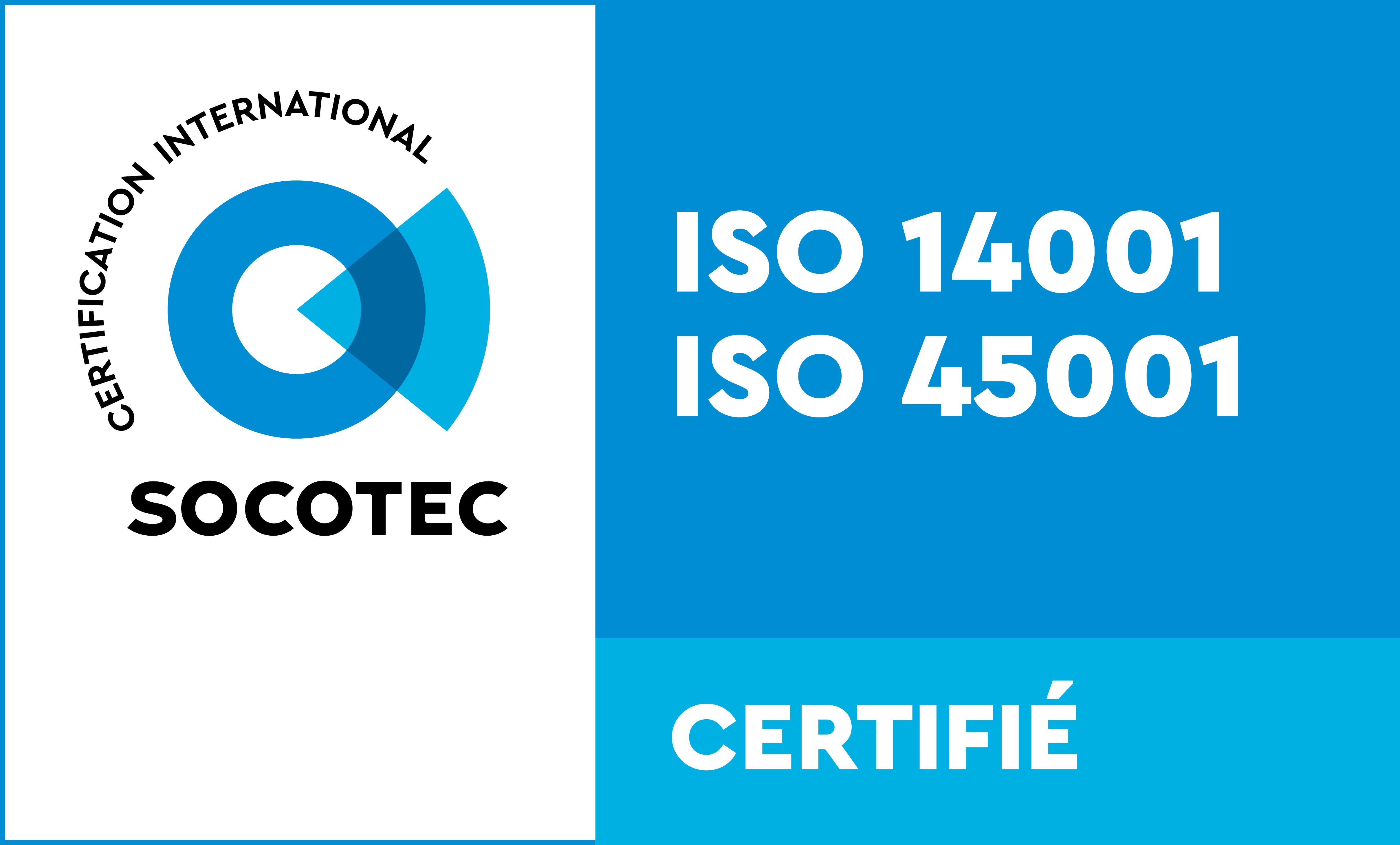 certification Afnor 14001